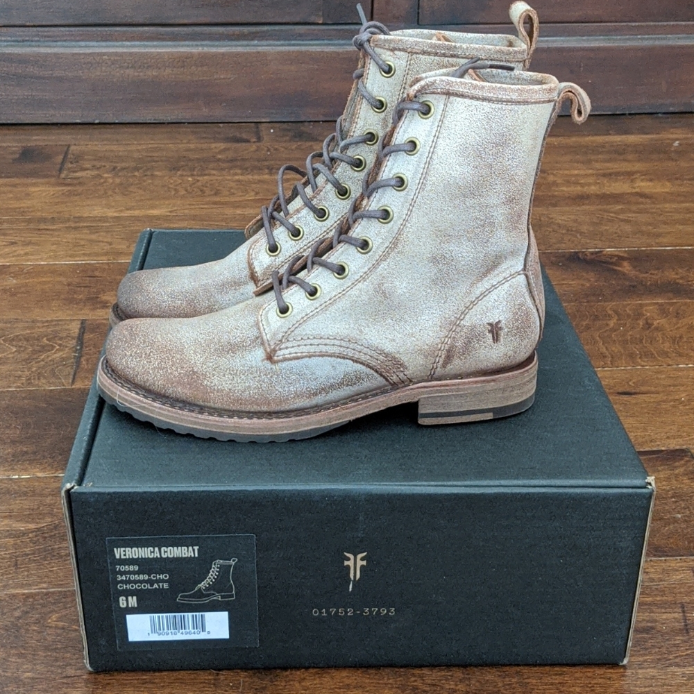 Frye Veronica Combat Boot